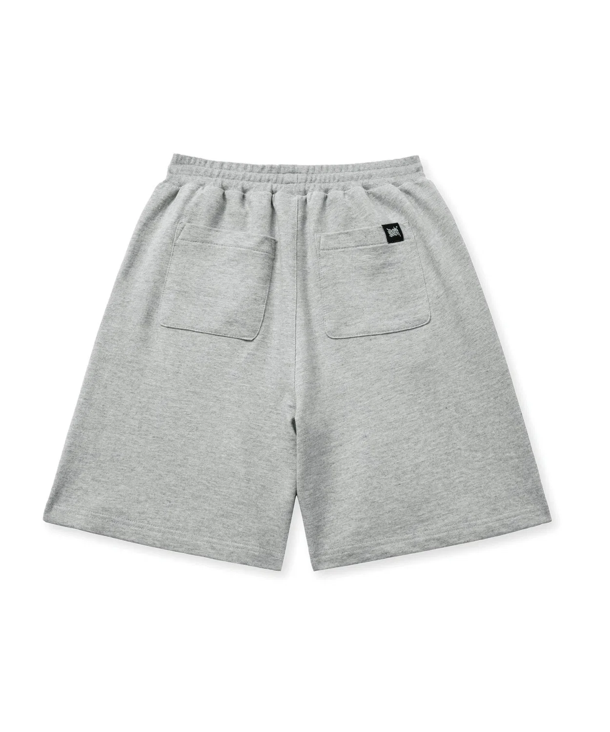 Детские хлопковые шорты с биркой серого цвета от Brownbreath Kids — фото 3