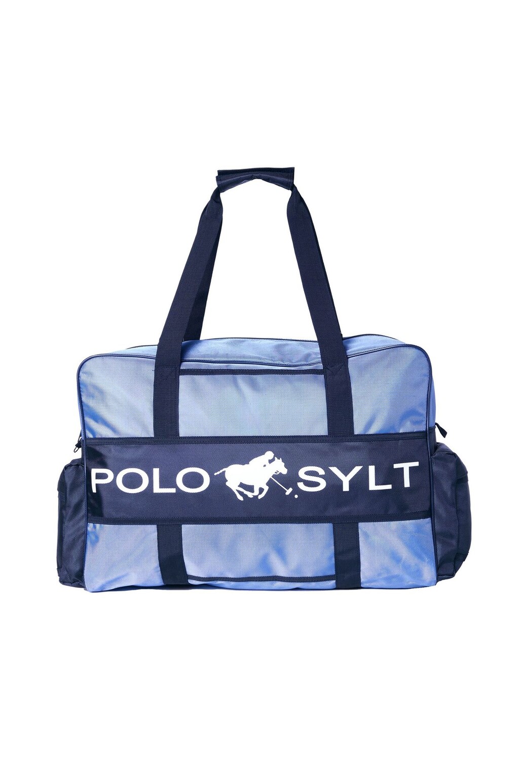 

Спортивная сумка с принтом этикетки POLO SYLT, цвет Sky Captain