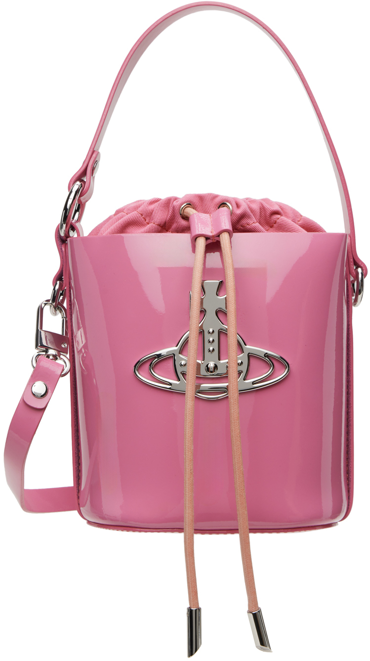 

Сумка-ведро Daisy с завязками Vivienne Westwood, розовый