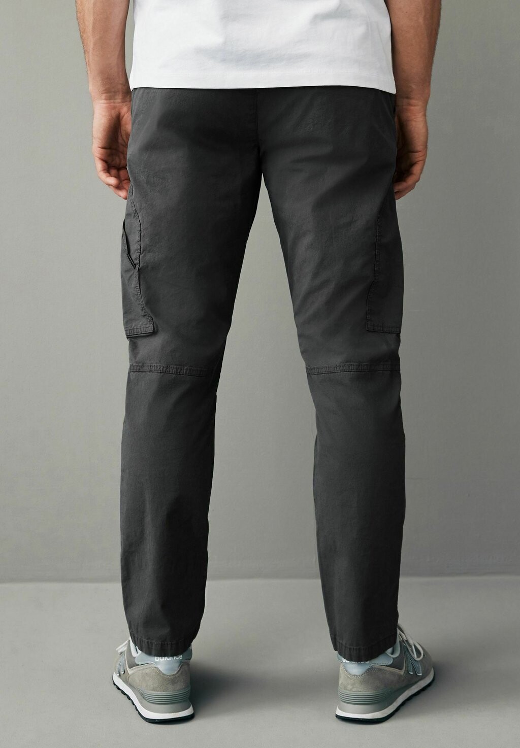 

Брюки STRETCH UTILITY ZIP DETAIL REGULAR FIT Next, серый