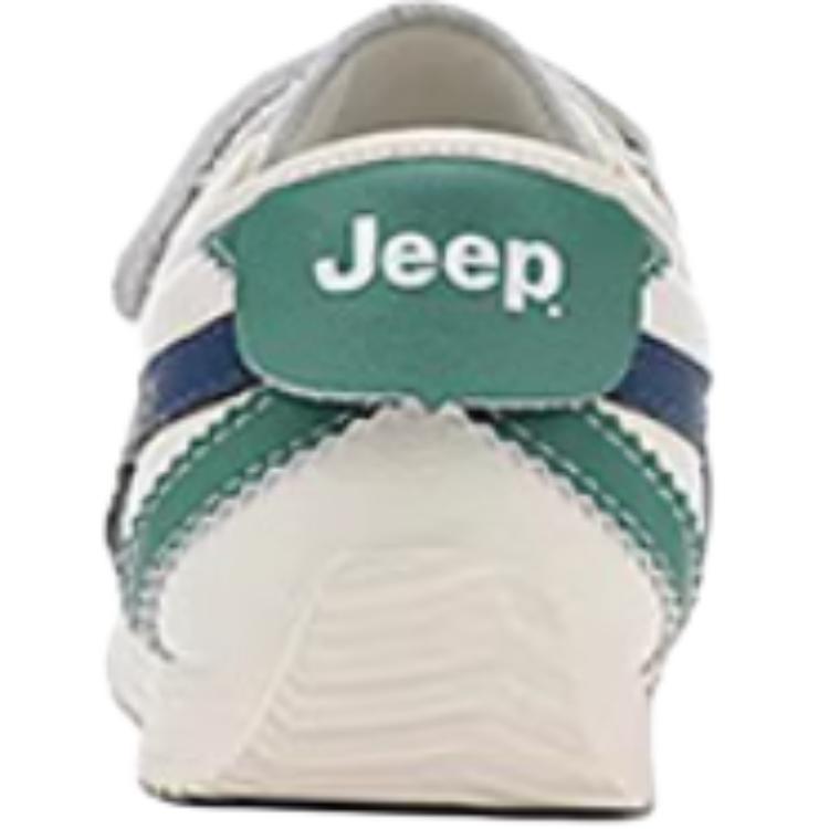 Jeep Детские низкие кроссовки Lifestyle, устойчивые к истиранию, Beige Blue — фото 4