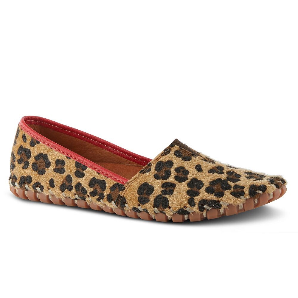 Женские балетки Spring Step Kathaleta, цвет Leopard Print