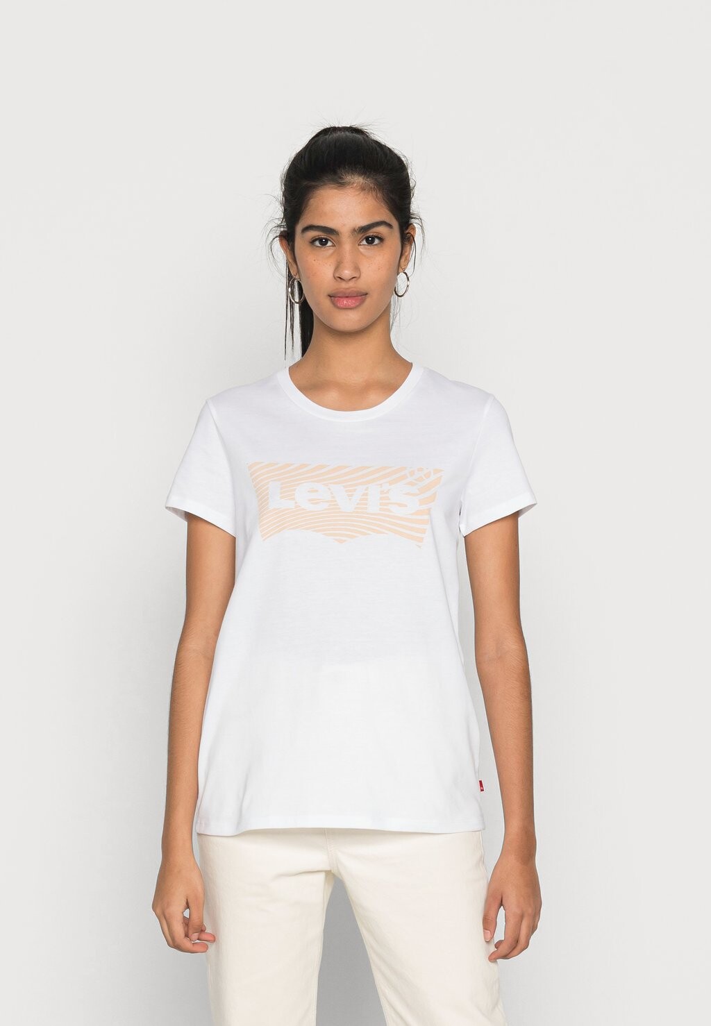 

Футболка с принтом THE PERFECT TEE Levi's, белый