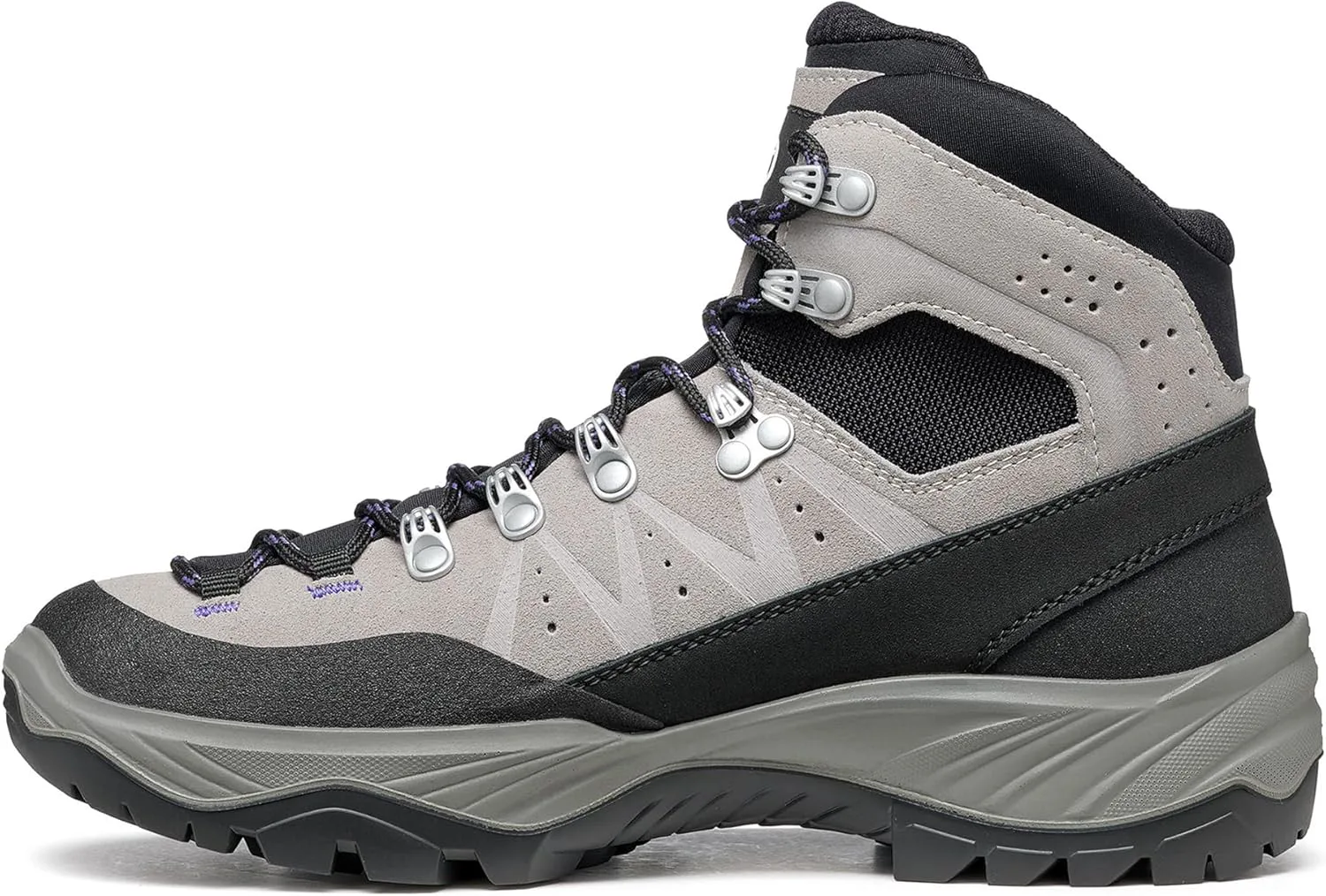 Мужские походные и туристические ботинки SCARPA Vento GTX с водонепроницаемой мембраной Gore-Tex, светло-серый/индиго — фото 4