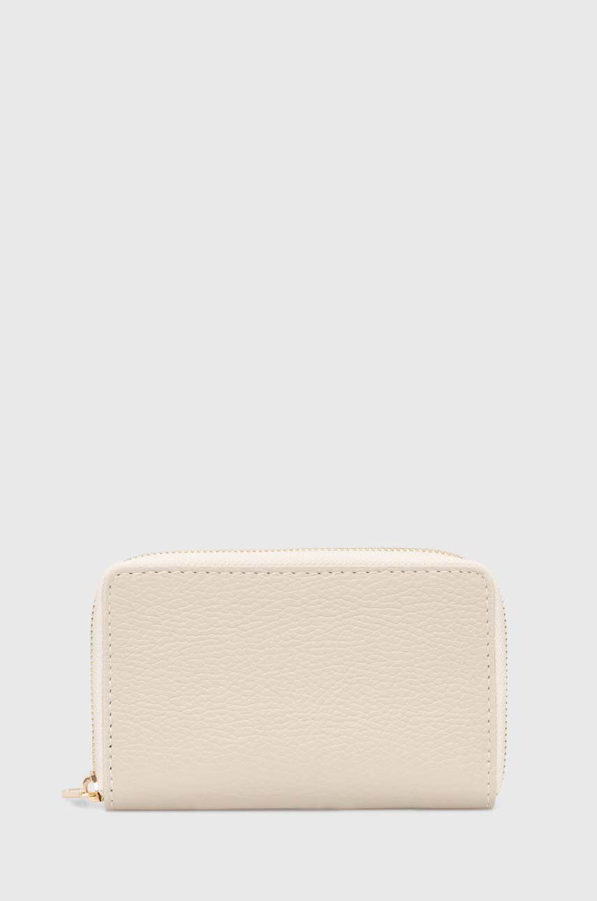 

Кожаный кошелек Answear Lab, бежевый