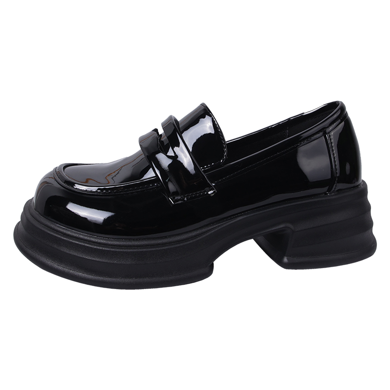 Лоферы женские Yue Elsa, Gloss Black