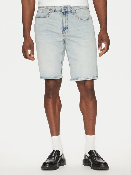 

Джинсовые шорты обычного кроя J30J327185 Calvin Klein Jeans, синий