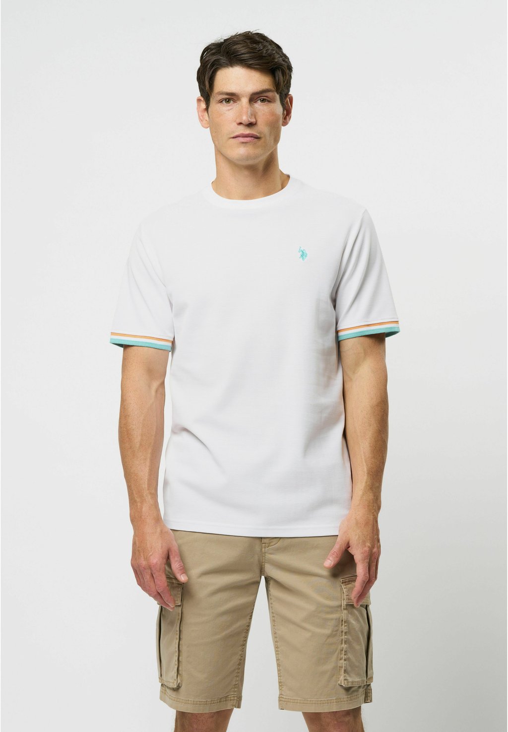 

Базовая футболка NILS U.S. Polo Assn., белый