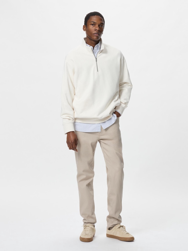 

Джинсы ezy/длинные Uniqlo, бежевый