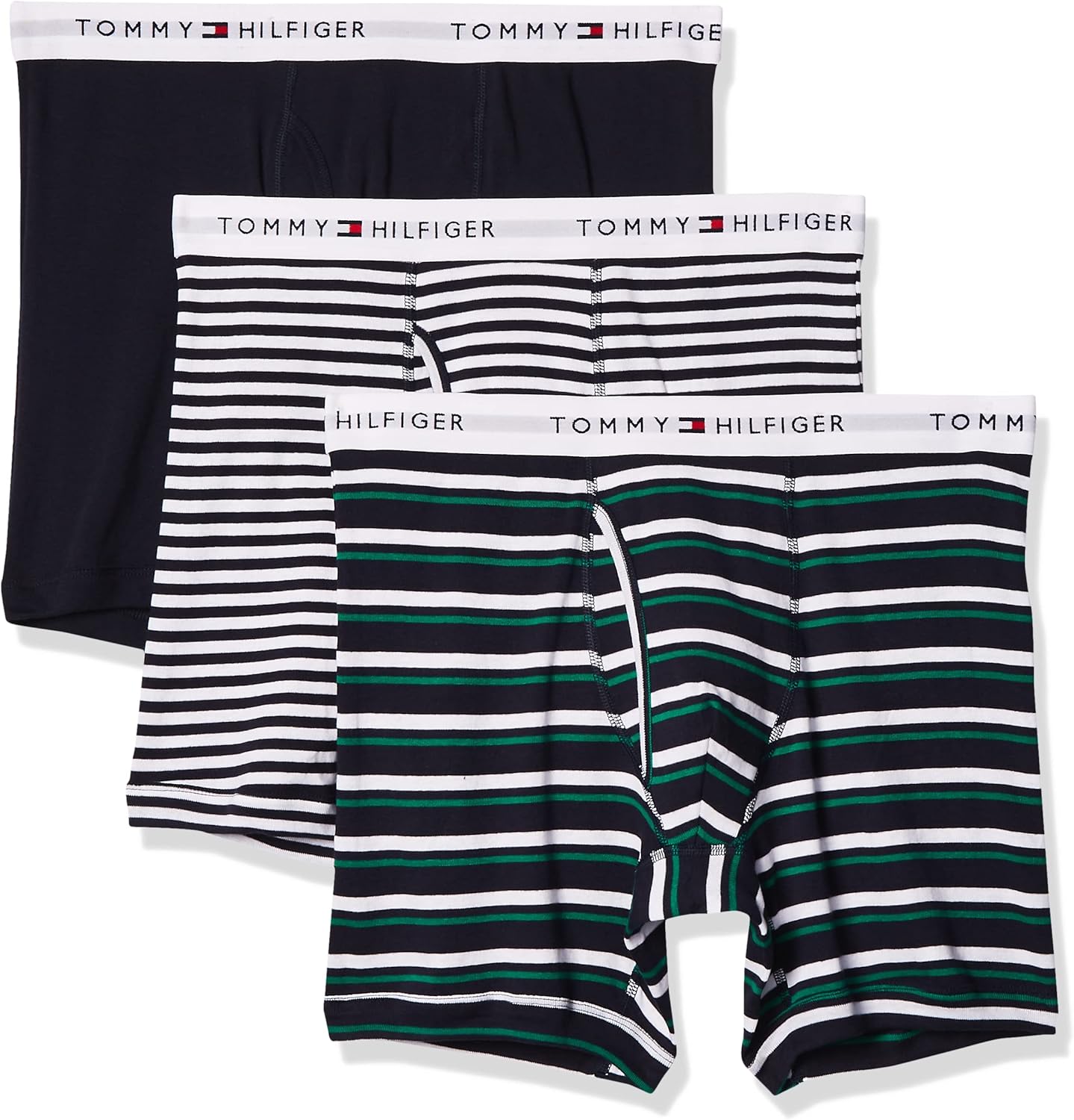 

Мужское нижнее белье Tommy Hilfiger, мультипак, классические хлопковые трусы-боксеры, Ink Blue