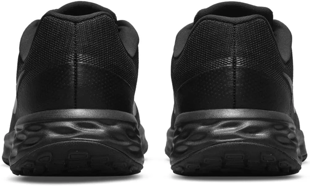 Мужские беговые кроссовки Nike Revolution, черные, темно-серые, дымчато-серые — фото 3