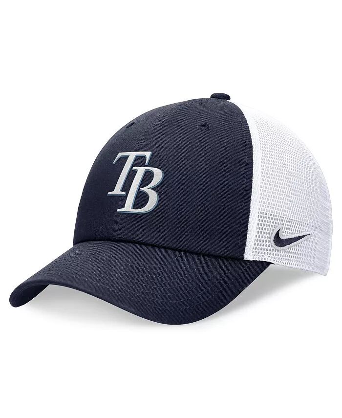 

Мужская темно-синяя регулируемая кепка Tampa Bay Rays Evergreen Club Trucker Nike