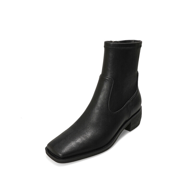 

Ботильоны женские Su Yanjiao, цвет Black Fleece-lined