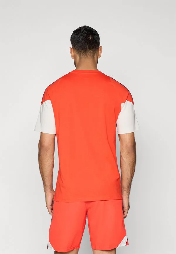 Футболка fcb, клубная одежда Adidas Performance, Red — фото 3
