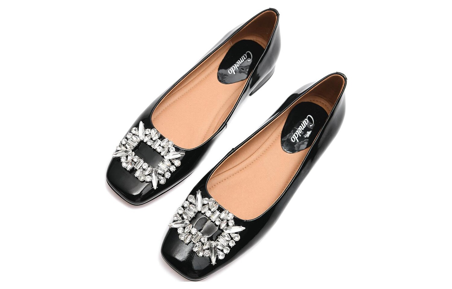 Туфли женские повседневные Women's Casual Shoes Women's Low-Top Black Cameido — фото 3