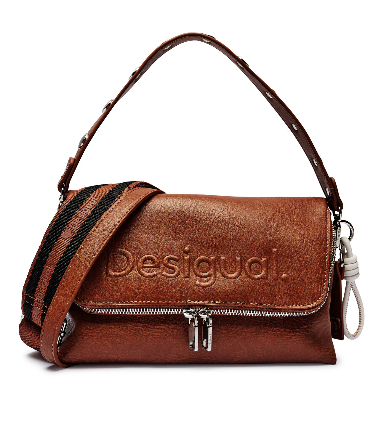

Сумка через плечо Desigual, коричневый