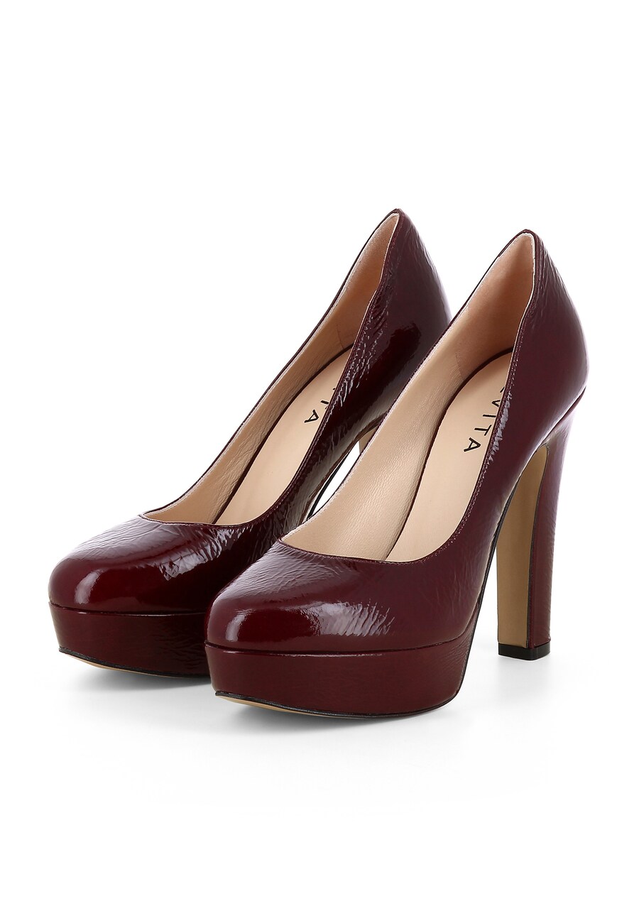 Туфли на высоком каблуке EVITA Pumps Riccarda, бордо — фото 2