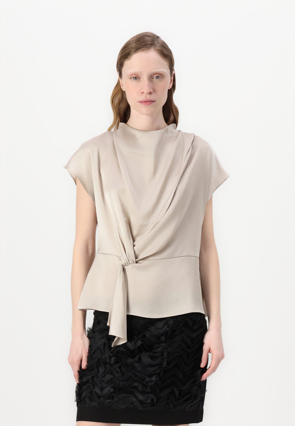

Блуза ACACIA TINJA BLOUSE Bruuns Bazaar, молочный