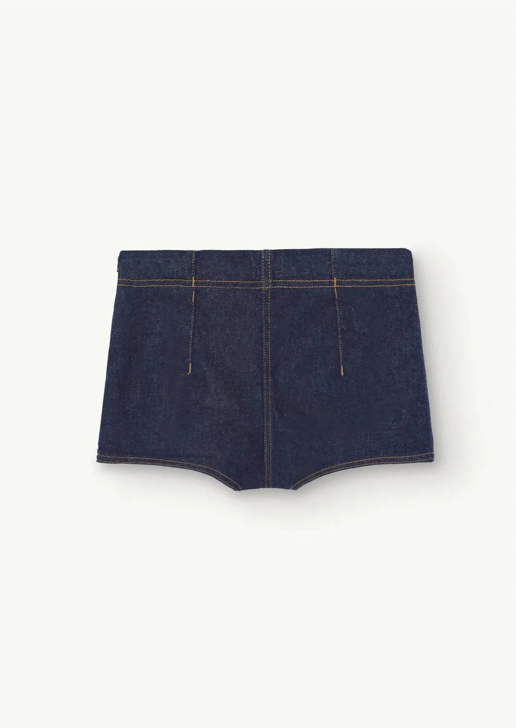 The Animals Observatory Джинсовые шорты Clam Denim Shorts цвета индиго — фото 4