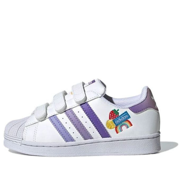 

Кроссовки суперзвезда cf c Adidas, белый