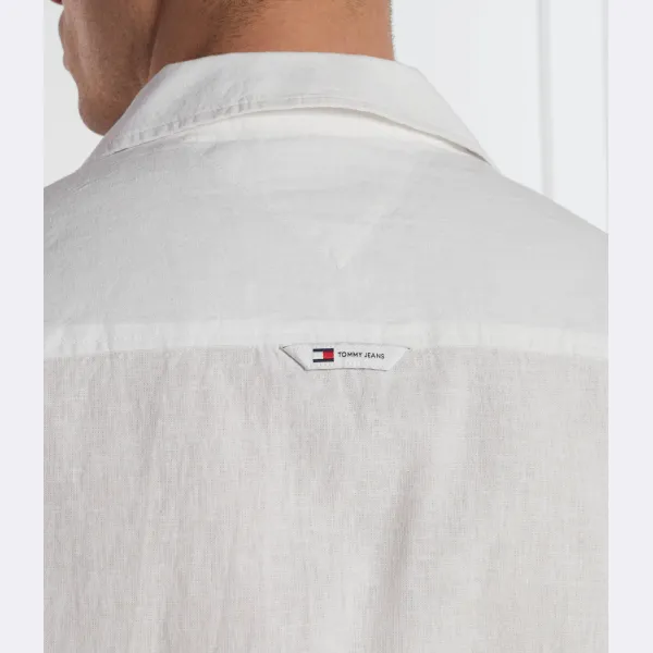 Рубашка стандартного кроя с добавлением белья Tommy Hilfiger, белый — фото 4