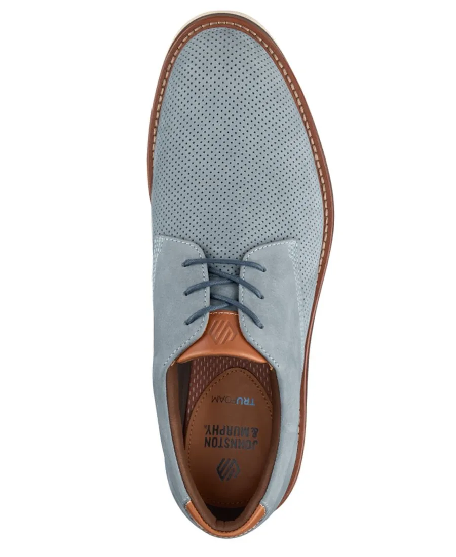 Men's Tyson Perfed Plain Toe Johnston & Murphy, denim синий — фото 4