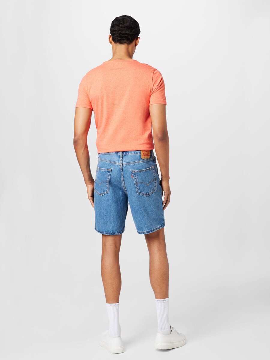Джинсы свободного кроя LEVIS ┬о 469тДв Loose Shorts, Blue denim — фото 4
