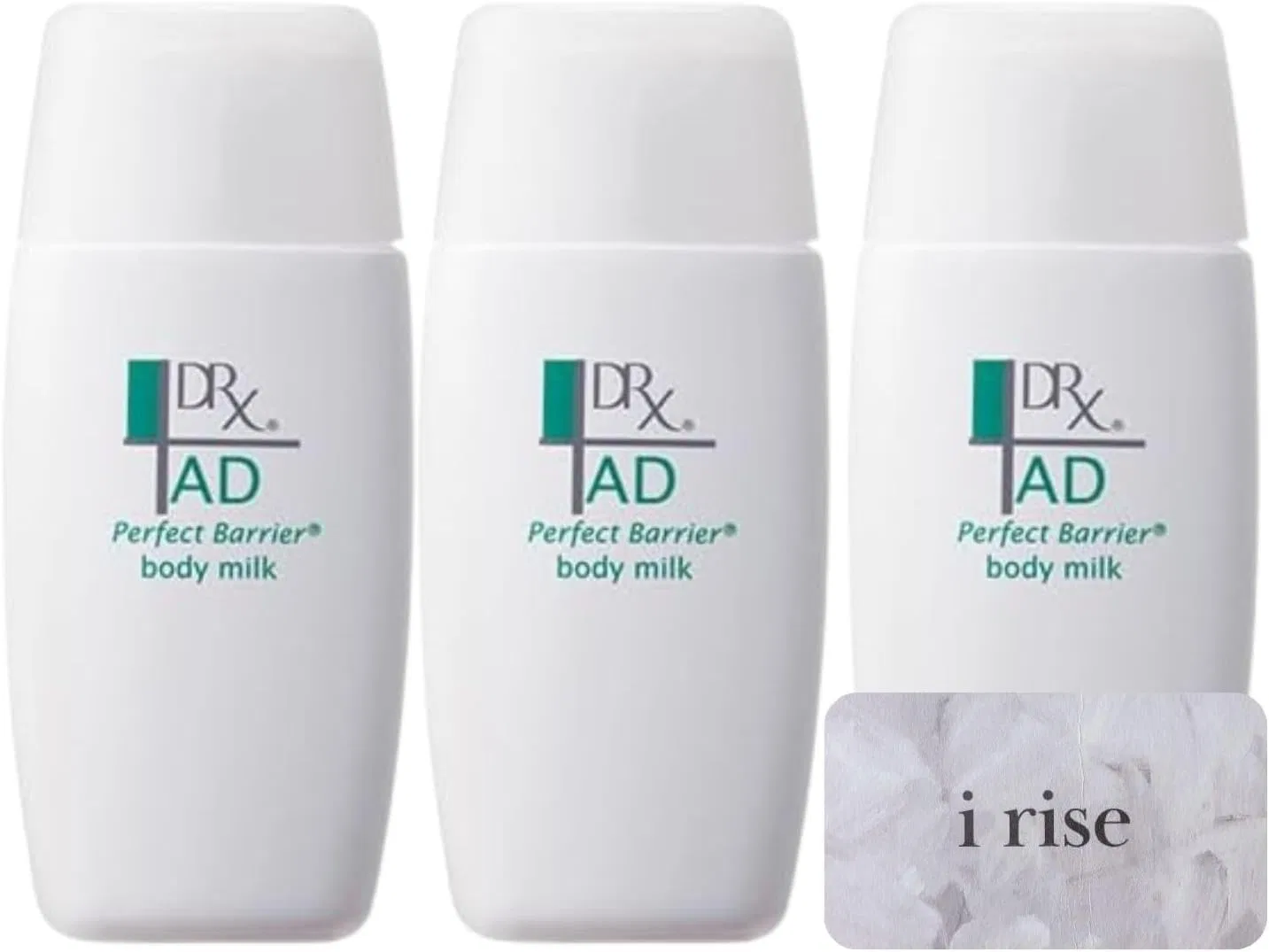 Лосьон для тела Perfect Barrier Body Milk, DRxAD, набор 3 шт, 130 мл, без отдушки
