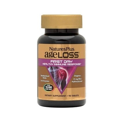 

Ageloss, первый день, здоровый иммунный ответ, 90 таблеток, Nature'S Plus