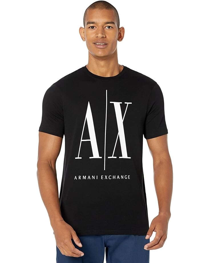 

Футболка Armani Exchange Icon Logo Printed, черный