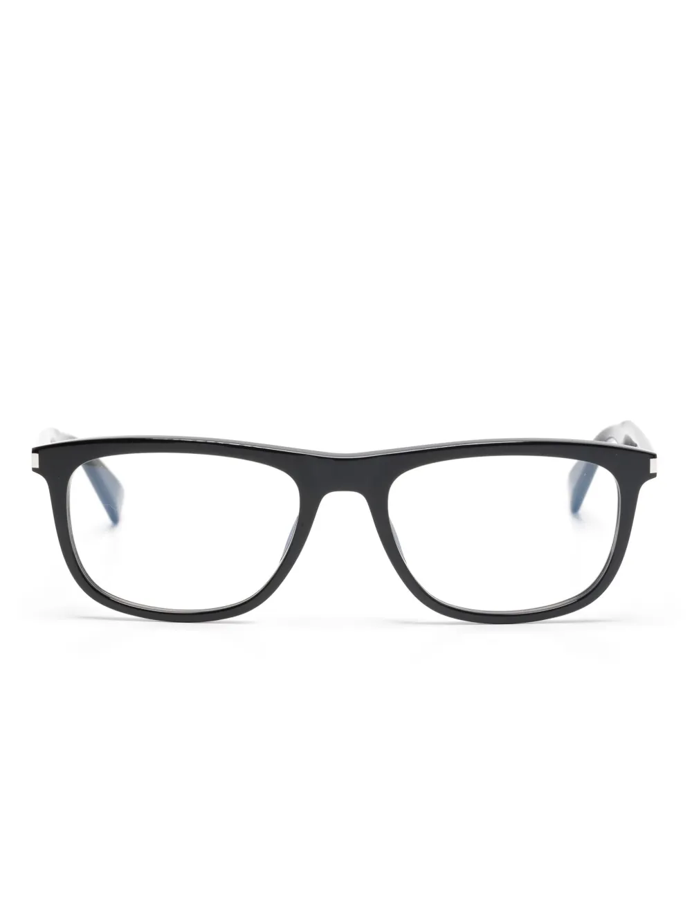 

Очки в прямоугольной оправе Saint Laurent Eyewear, черный