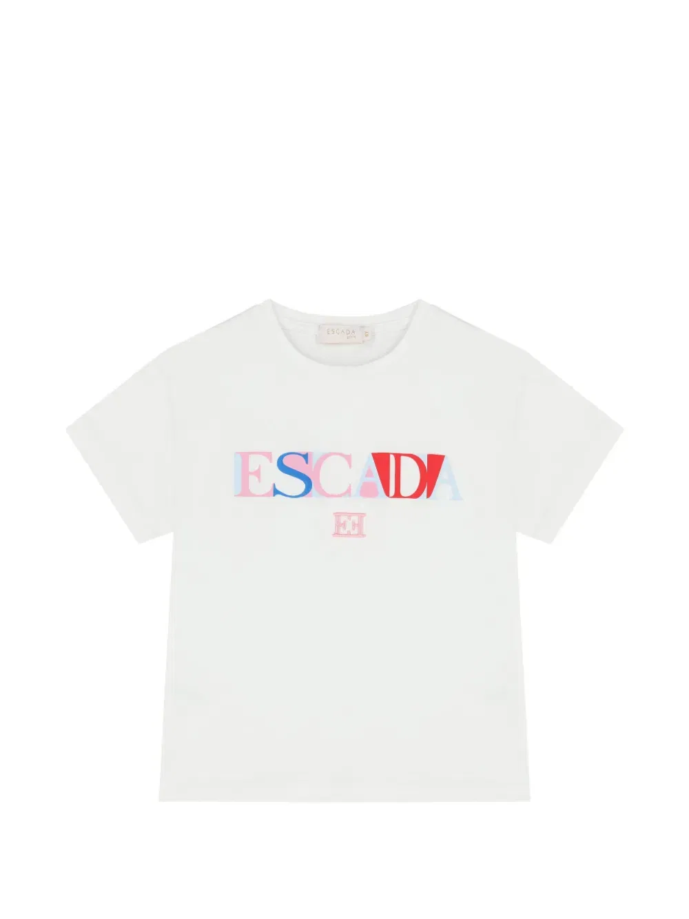 Футболка с коротким рукавом Escada Kids, белый