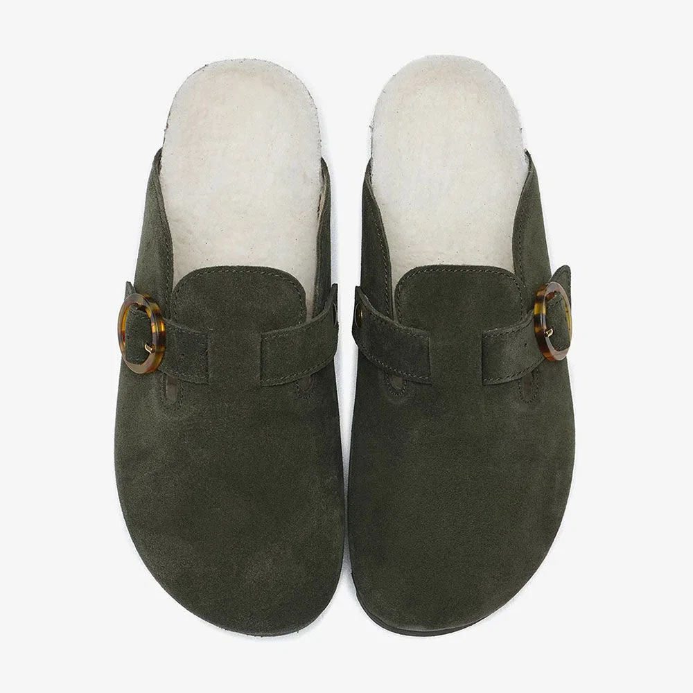 Мужские мюли Limited Casual цвета хаки от Bensimon — фото 3
