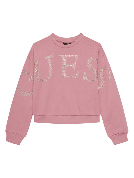 

Свитшот regular fit J5YQ09 KAV34 Guess, розовый