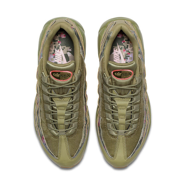 Кроссовки air max 95 Nike, зеленый — фото 4