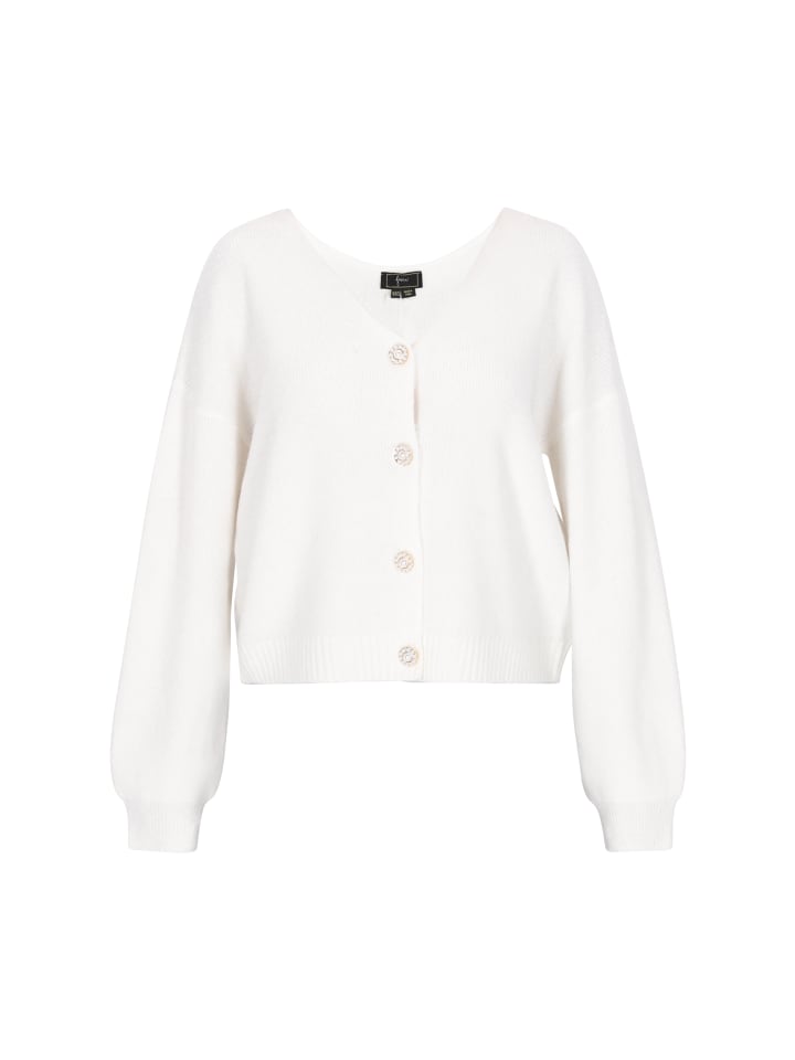 

Женский кардиган цвета слоновая кость faina