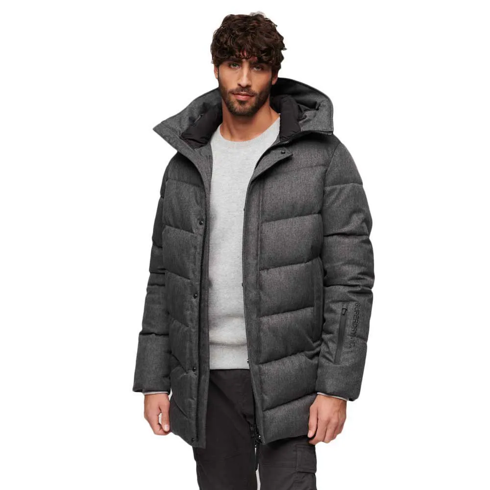 

Куртка Superdry City Chevron, серый