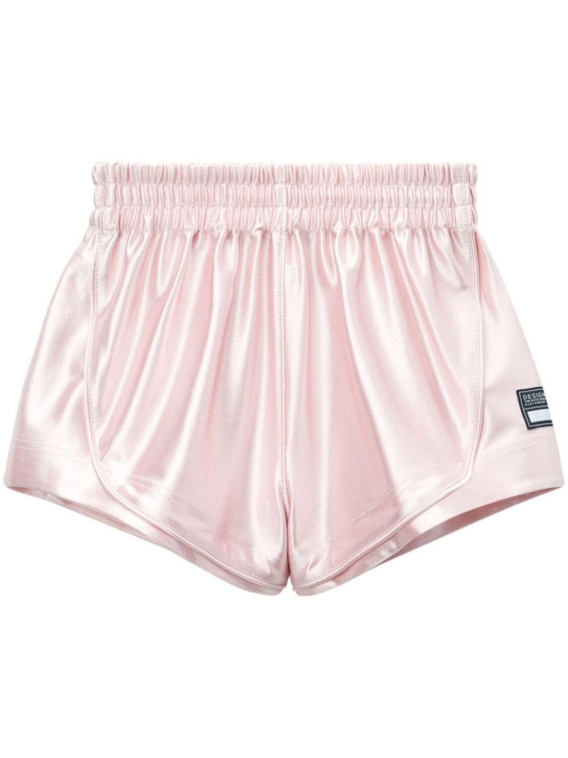 

Alexander Wang хлопковые спортивные шорты с логотипом, розовый