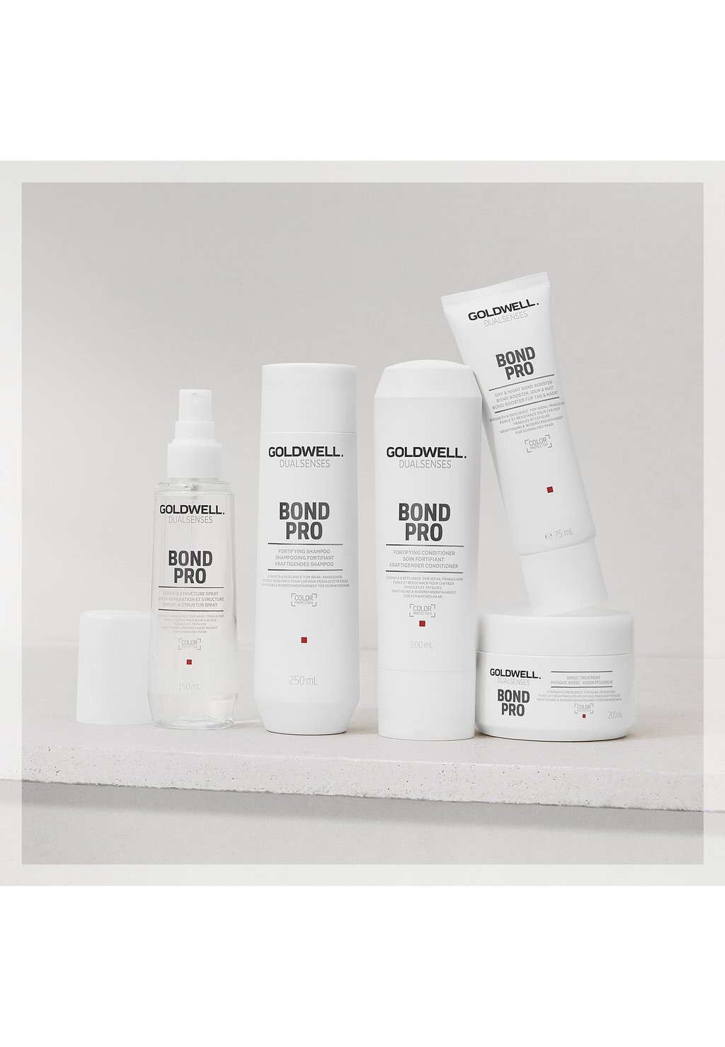 

Шампунь GOLDWELL DUALSENSES BOND PRO FORTIFYING SHAMPOO Goldwell