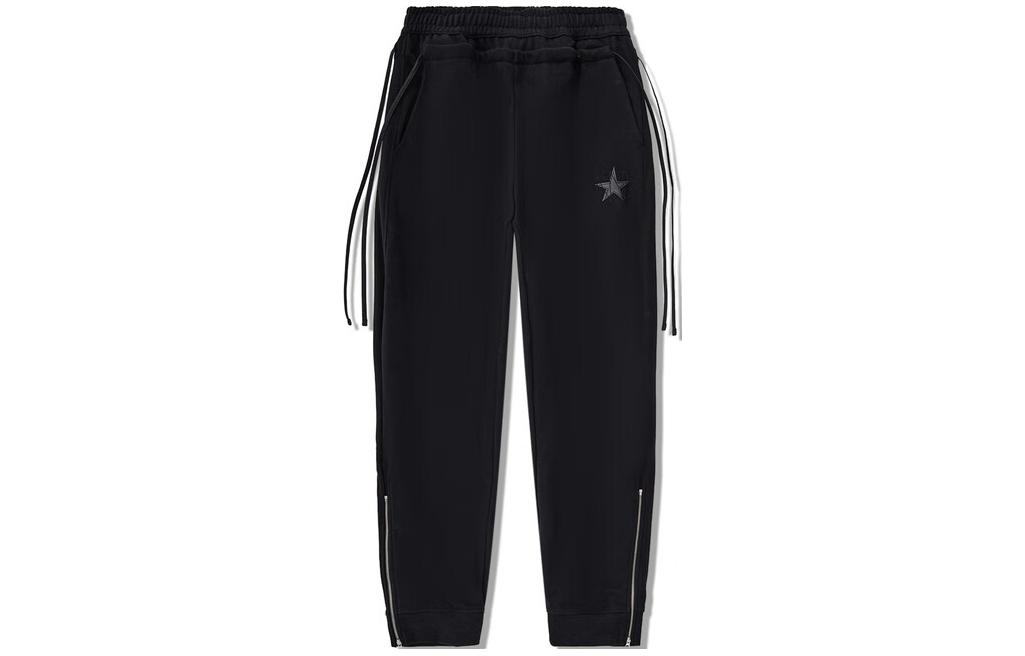 

LiNing Трикотажные спортивные штаны мужские черные