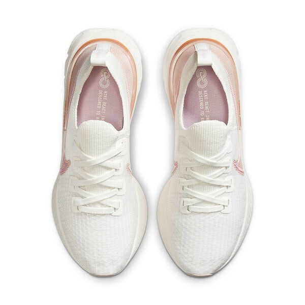 Кроссовки React Infinity Run Flyknit Nike, белый — фото 4