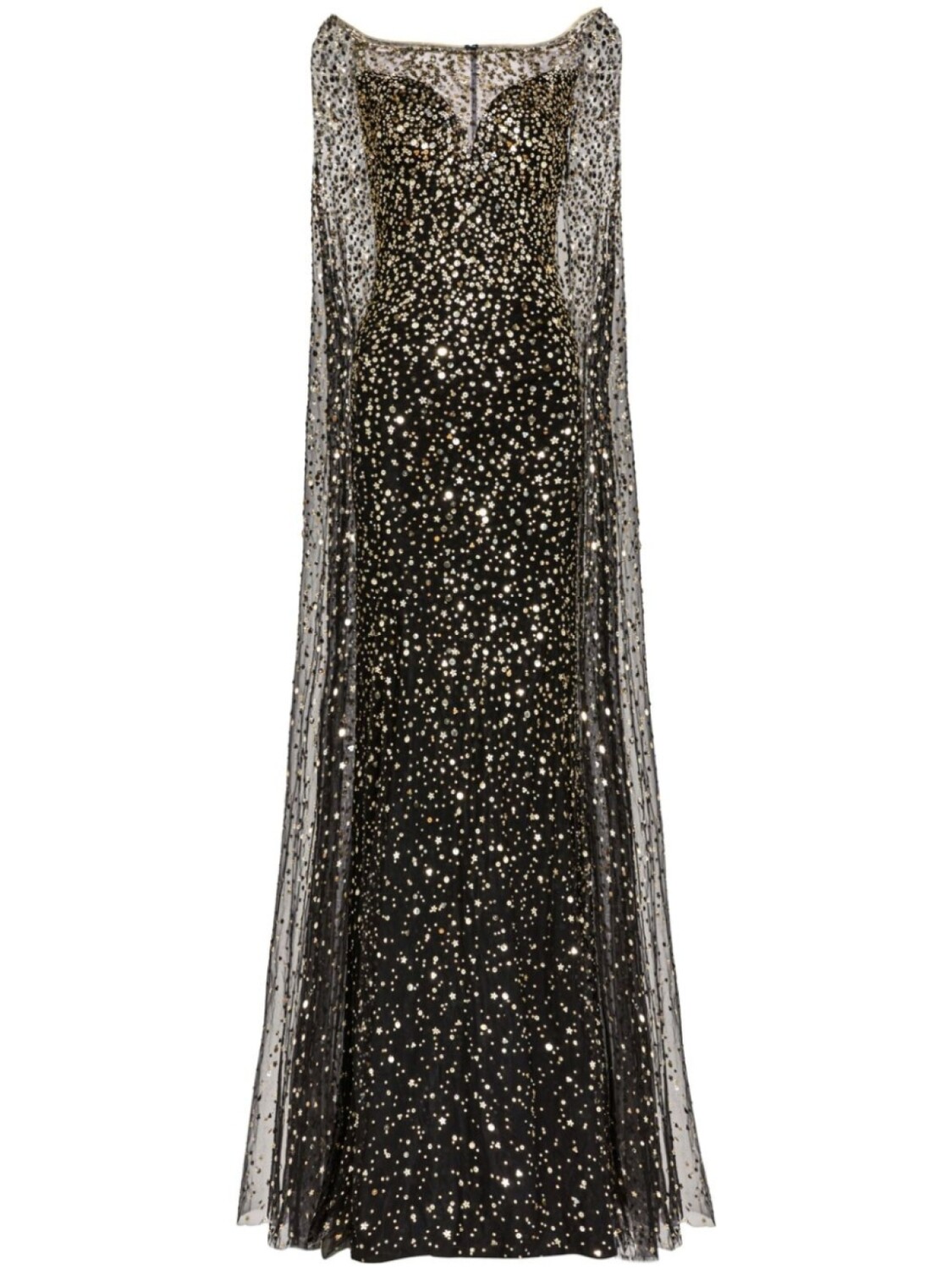

Платье Roman Jenny Packham, черный