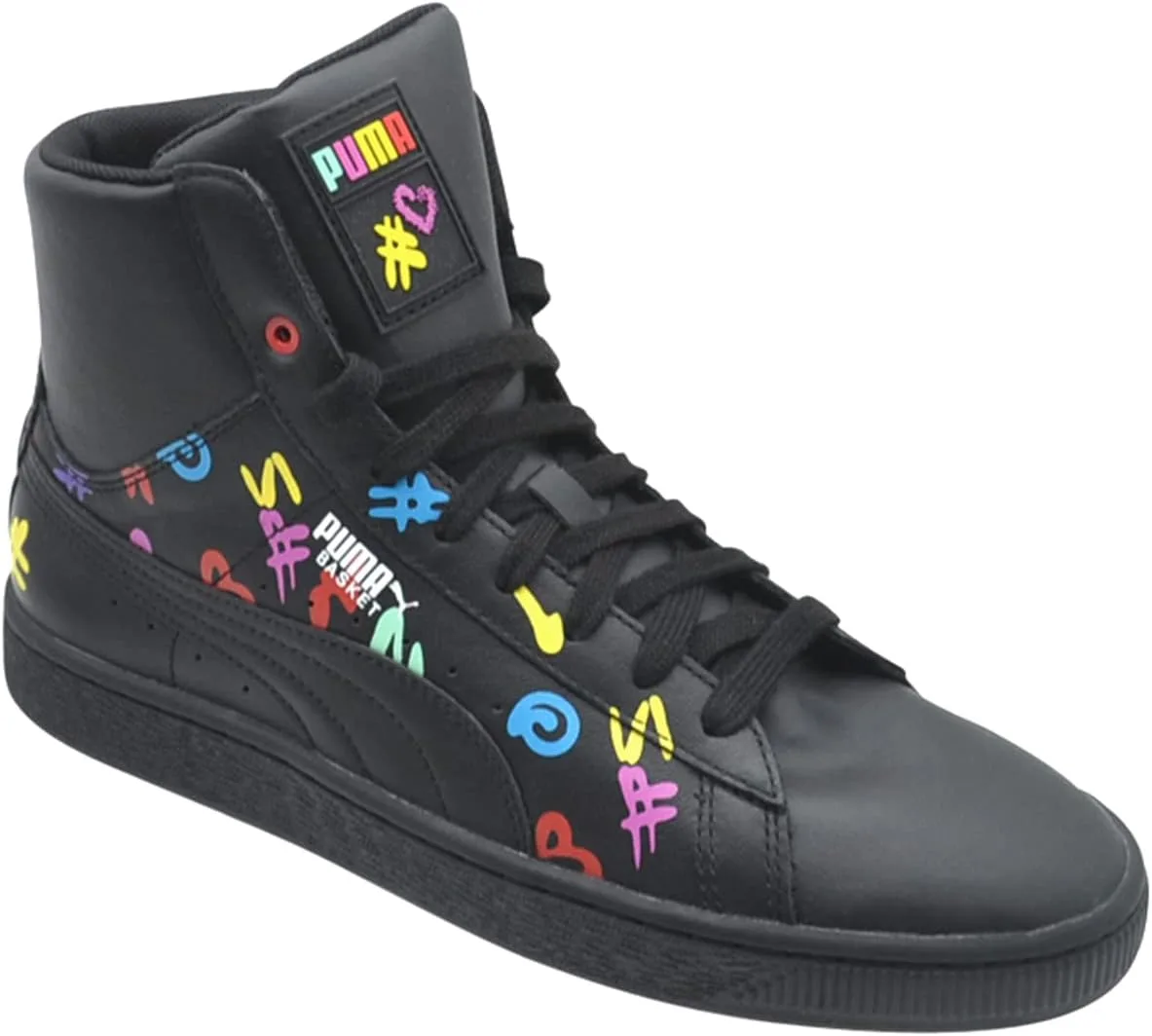 Кроссовки PUMA Basket Mid Bradley Theodore Black, черный — фото 2