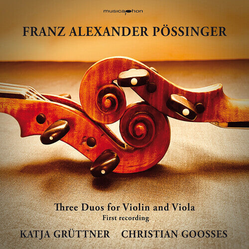 

CD диск Possinger / Gruttner / Goosses: Three Duos for Violin & Viola