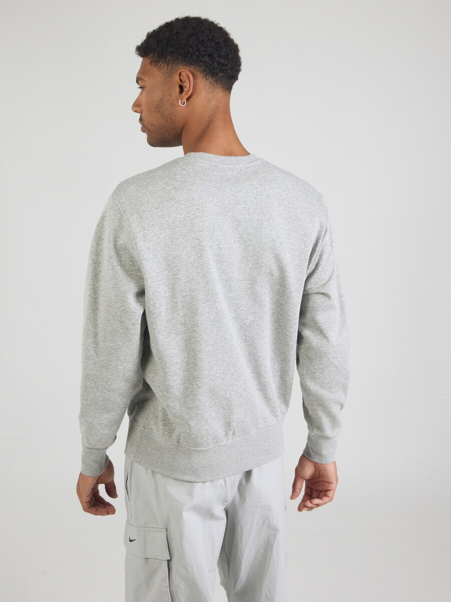 Толстовка Nike Sportswear Club Fleece, Mottled Grey — фото 4