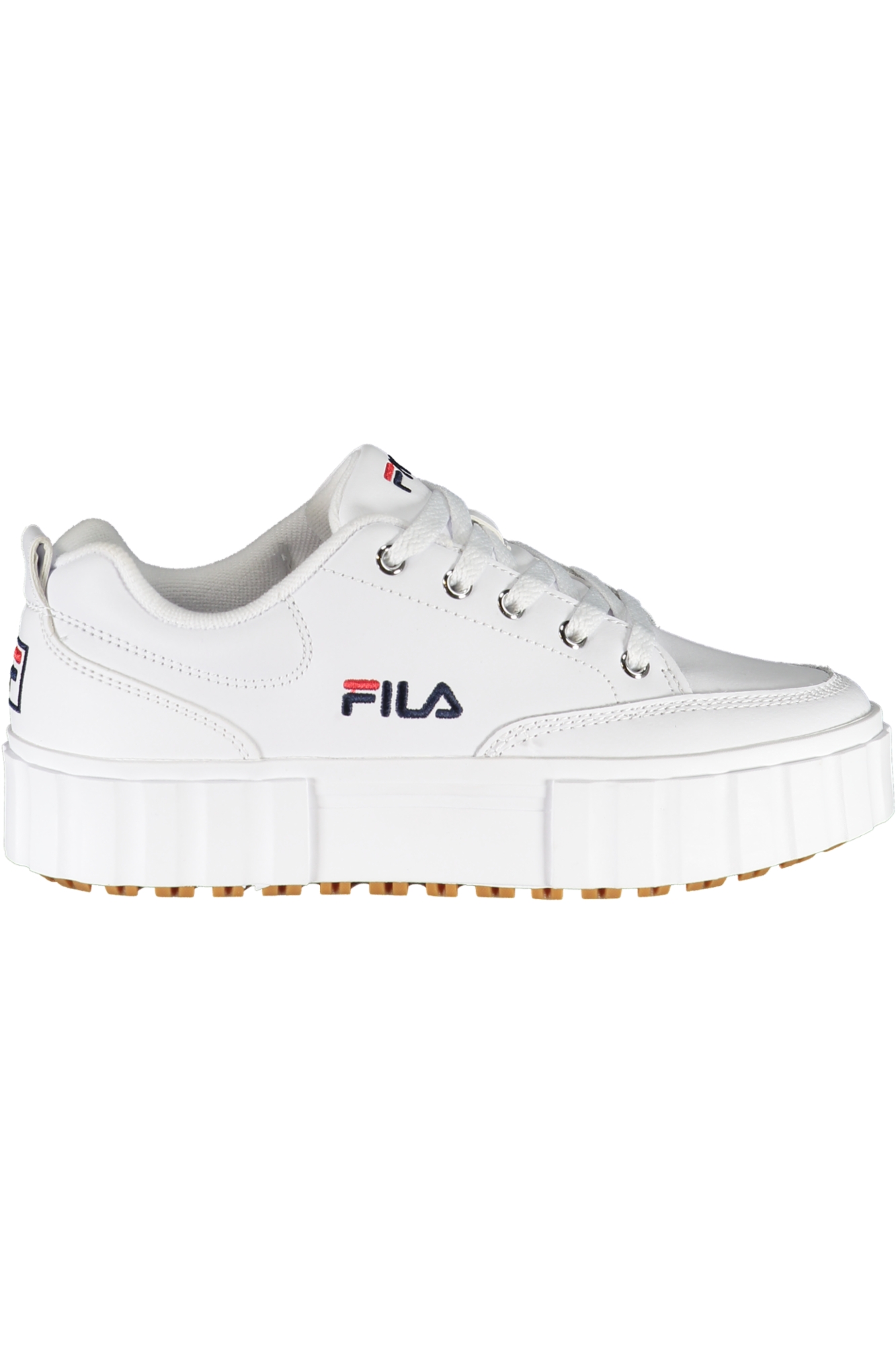 Кроссовки женские Fila с вышивкой логотипа, белый