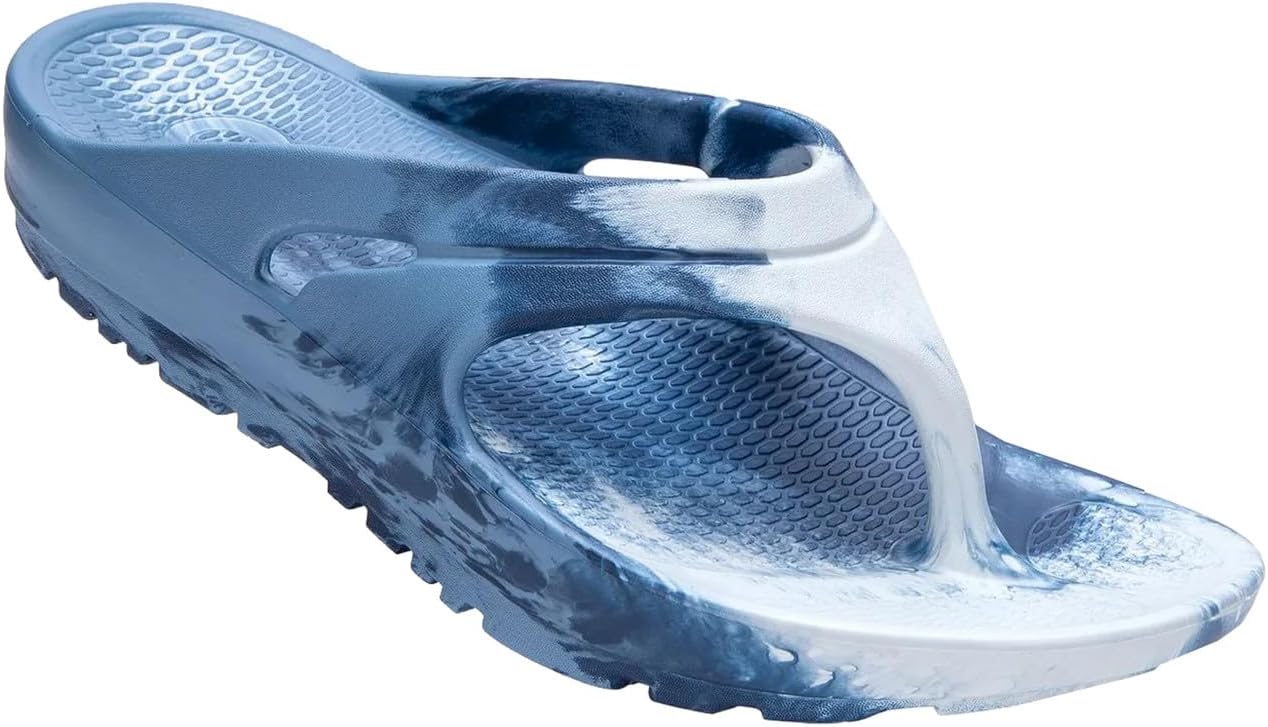 

Унисекс шлепанцы Oka из легких экологичных материалов, произведенные в США Oka-B, Kona Blue Tri-blend