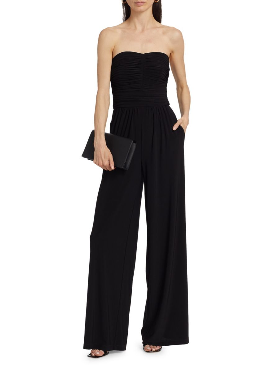 

Комбинезон без бретелек Lona Jersey Ramy Brook, черный