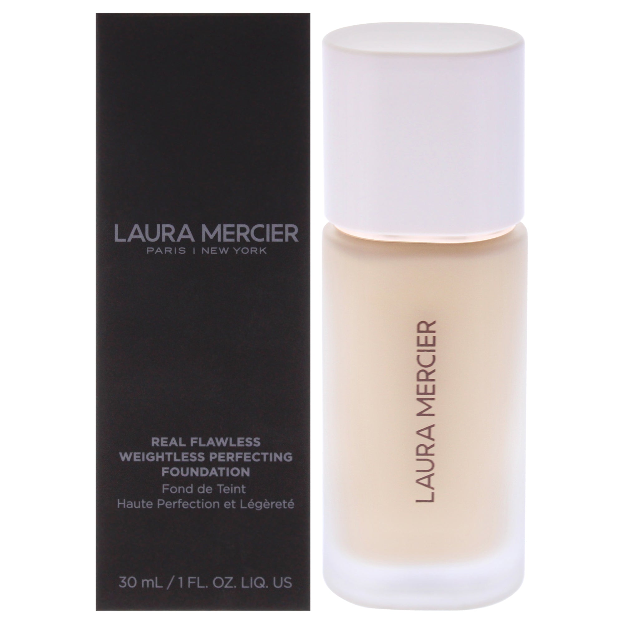 

Невесомая тональная основа Real Flawless Weightless Perfecting Foundation - 1W1 Cashmere от Laura Mercier для женщин - 1 унция (30 мл), прозрачный