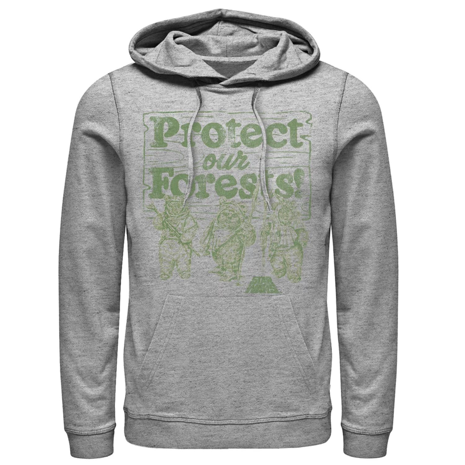 

Мужская толстовка с капюшоном эвоков Protect Our Forests Camp Star Wars